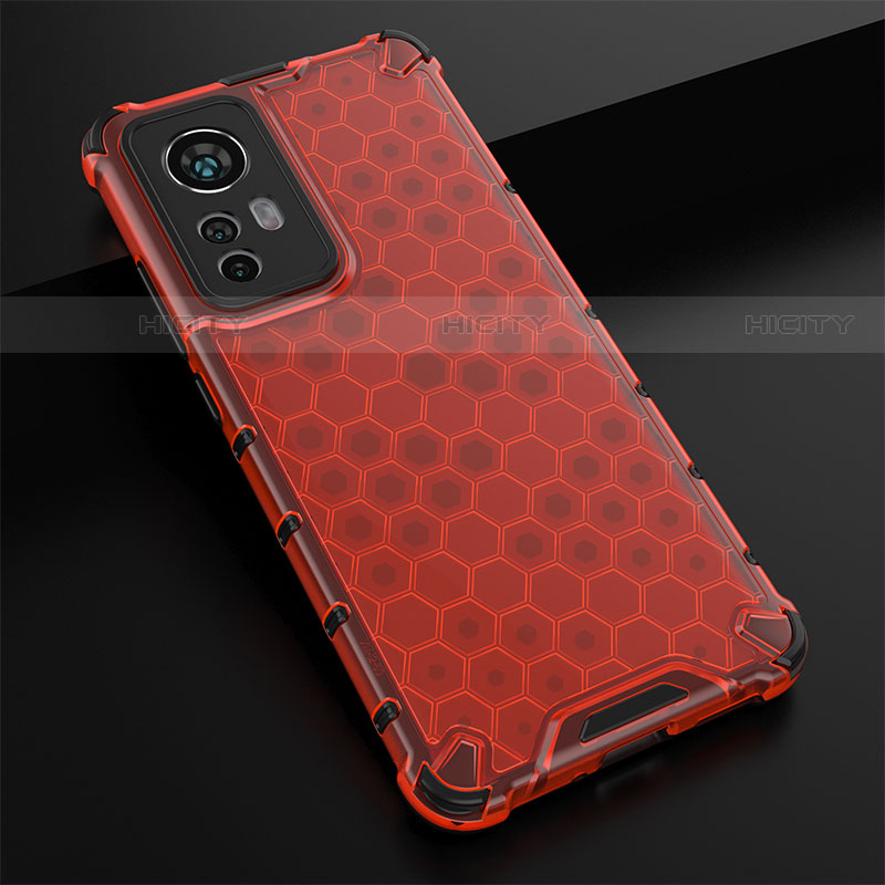 Funda Silicona Ultrafina Goma 360 Grados Carcasa S05 para Xiaomi Mi 12 Lite 5G Rojo