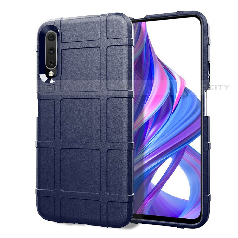 Funda Silicona Ultrafina Goma 360 Grados Carcasa S06 para Huawei P Smart Pro (2019) Azul