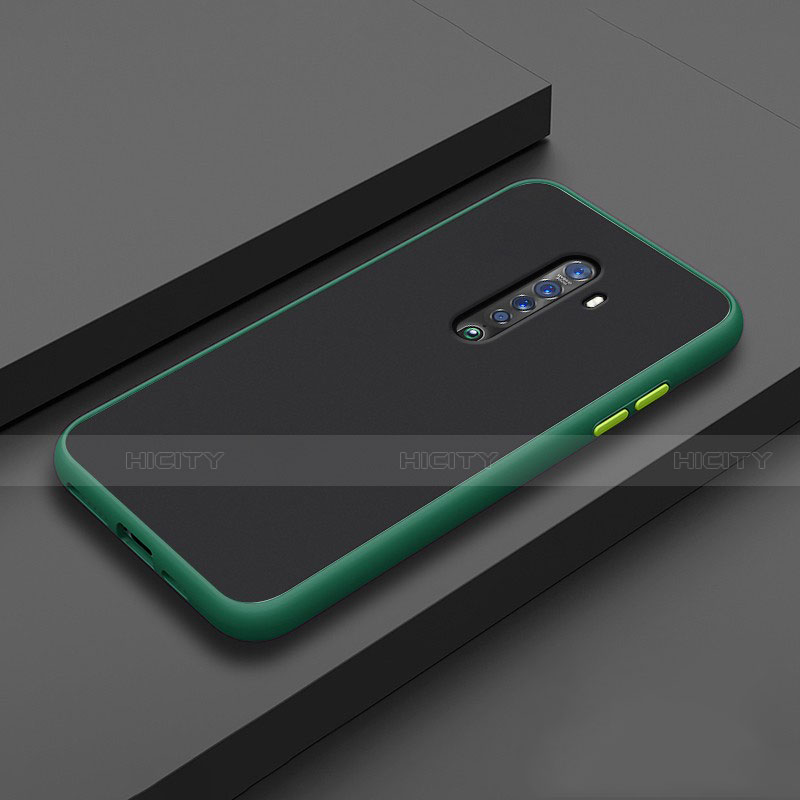 Funda Silicona Ultrafina Goma 360 Grados Carcasa S06 para Oppo Reno2 Verde