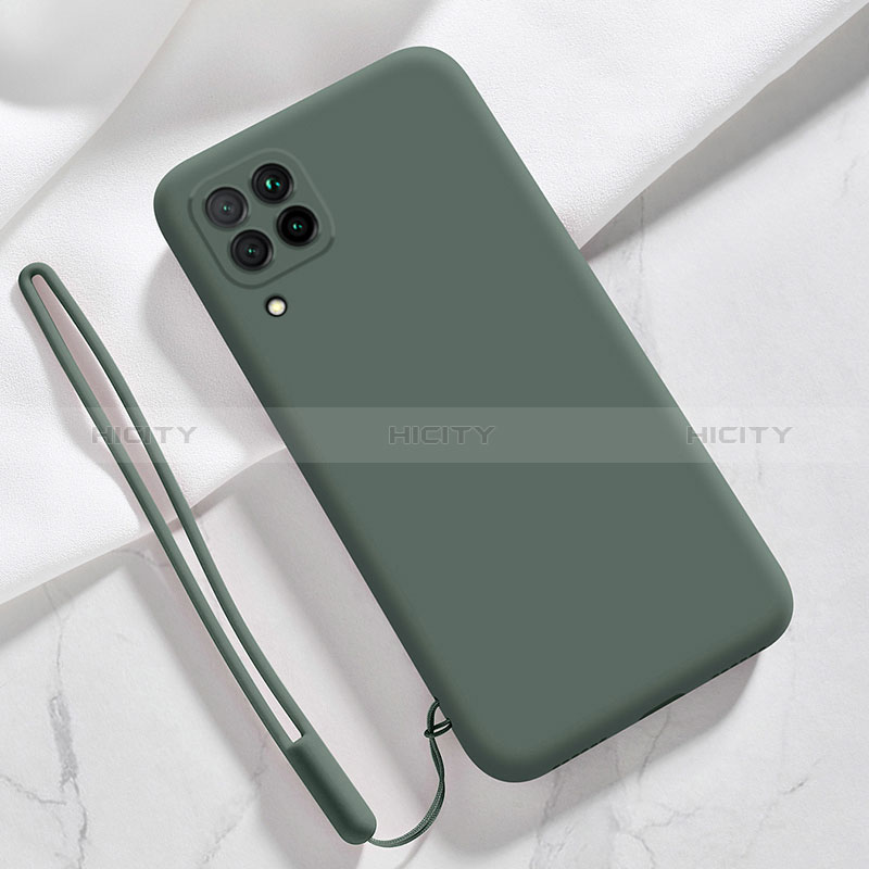 Funda Silicona Ultrafina Goma 360 Grados Carcasa S06 para Samsung Galaxy A12 5G Verde Noche