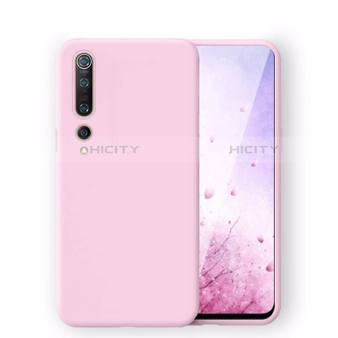 Funda Silicona Ultrafina Goma 360 Grados Carcasa S06 para Xiaomi Mi 10 Rosa