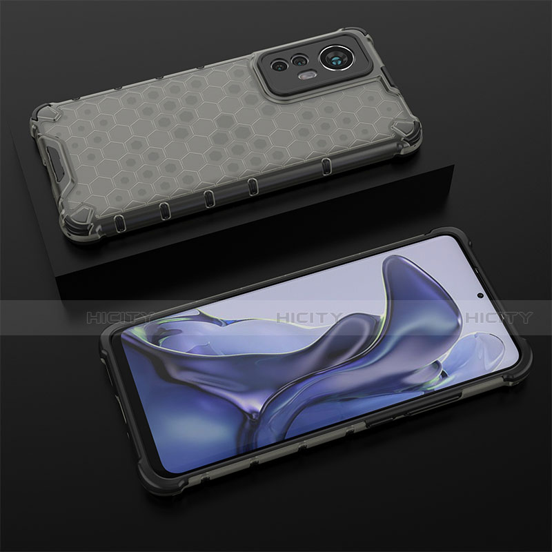 Funda Silicona Ultrafina Goma 360 Grados Carcasa S06 para Xiaomi Mi 12 5G Gris