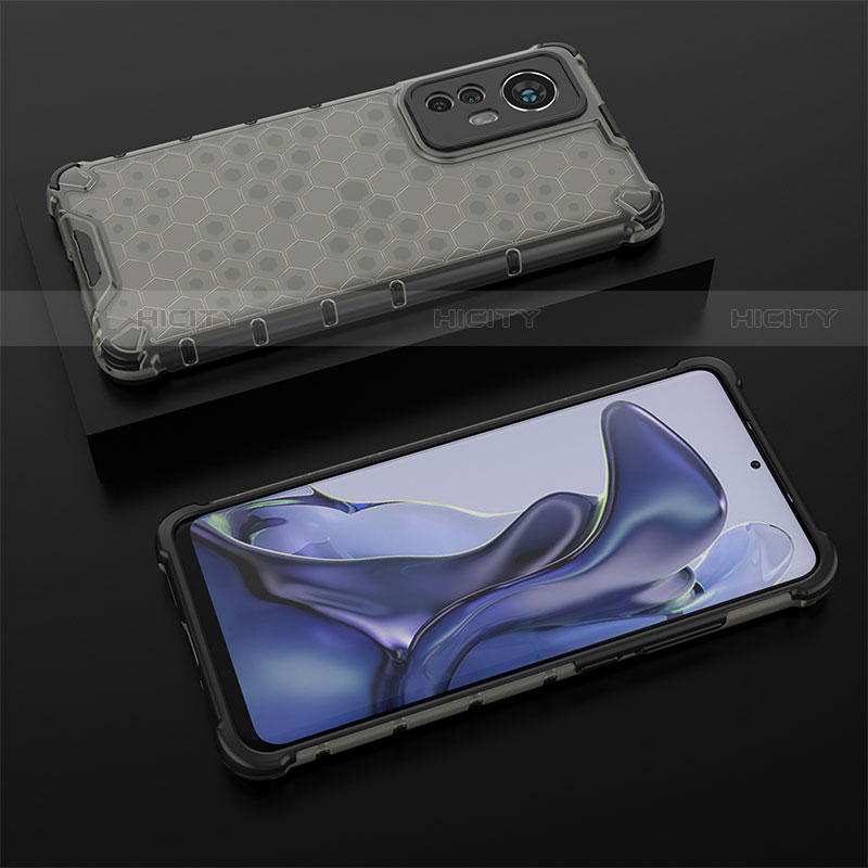 Funda Silicona Ultrafina Goma 360 Grados Carcasa S06 para Xiaomi Mi 12 Lite 5G Gris