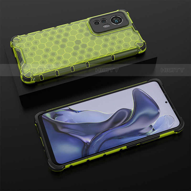 Funda Silicona Ultrafina Goma 360 Grados Carcasa S06 para Xiaomi Mi 12 Lite 5G Verde