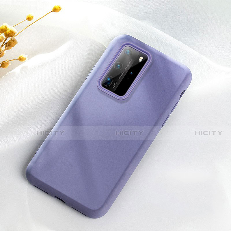 Funda Silicona Ultrafina Goma 360 Grados Carcasa S07 para Huawei P40 Pro