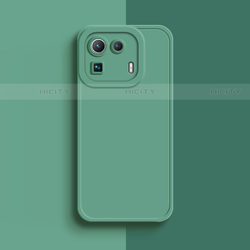 Funda Silicona Ultrafina Goma 360 Grados Carcasa S07 para Xiaomi Mi 11 Pro 5G Verde