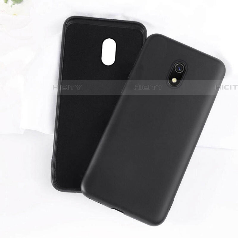 Funda Silicona Ultrafina Goma 360 Grados Carcasa S07 para Xiaomi Redmi 8A Negro