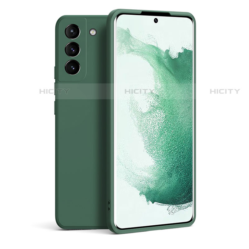 Funda Silicona Ultrafina Goma 360 Grados Carcasa S08 para Samsung Galaxy S22 Plus 5G Verde