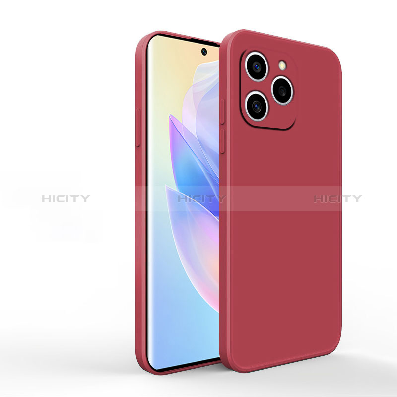 Funda Dura Plastico Rigida Carcasa Mate Twill para Oppo Find X3 Pro 5G Rojo