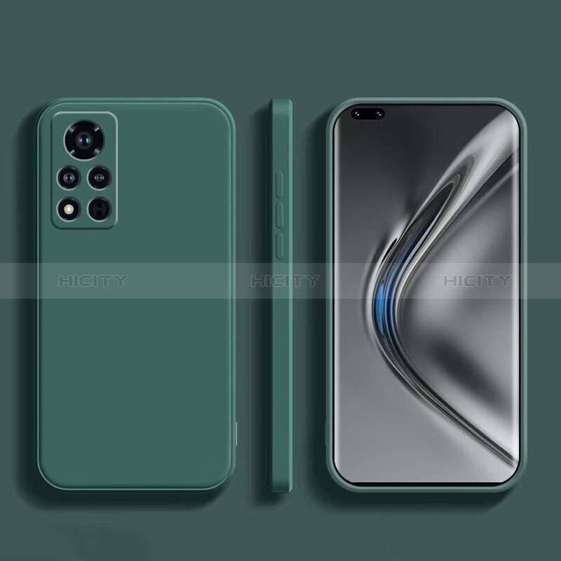 Funda Silicona Ultrafina Goma 360 Grados Carcasa YK1 para Huawei Honor V40 5G Verde