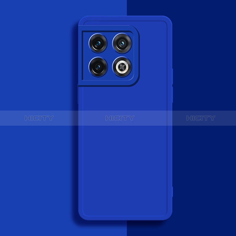 Funda Silicona Ultrafina Goma 360 Grados Carcasa YK1 para OnePlus 10 Pro 5G Azul