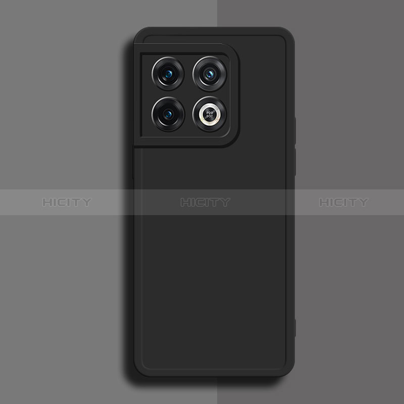 Funda Silicona Ultrafina Goma 360 Grados Carcasa YK1 para OnePlus 10 Pro 5G Negro