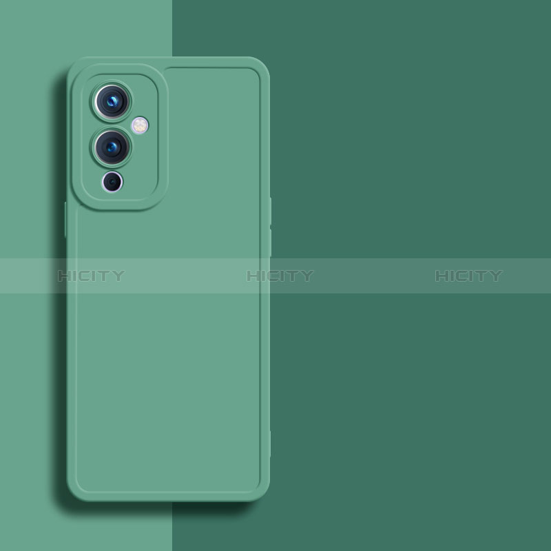 Funda Silicona Ultrafina Goma 360 Grados Carcasa YK1 para OnePlus 9 5G Menta Verde