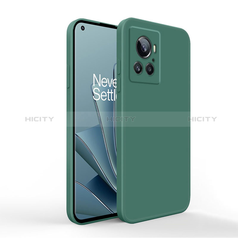 Funda Silicona Ultrafina Goma 360 Grados Carcasa YK1 para OnePlus Ace 5G Verde