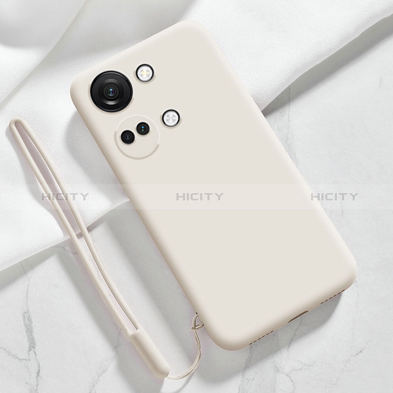 Funda Silicona Ultrafina Goma 360 Grados Carcasa YK1 para OnePlus Nord 3 5G Blanco