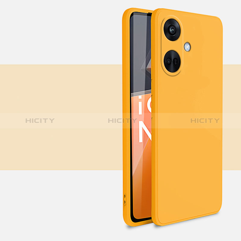 Funda Silicona Ultrafina Goma 360 Grados Carcasa YK1 para Oppo K11 5G Amarillo