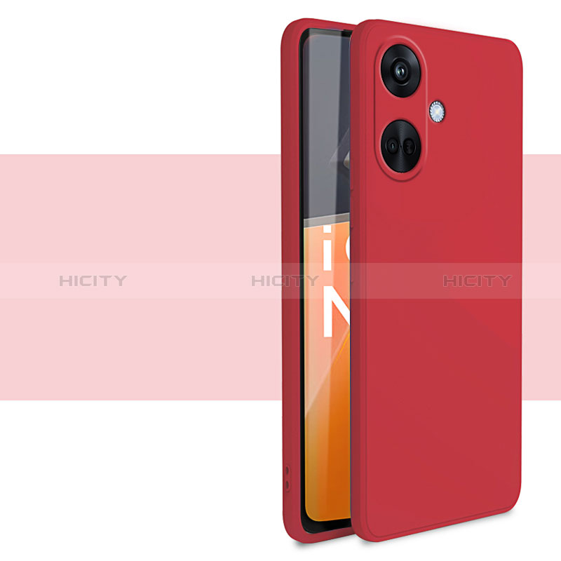 Funda Silicona Ultrafina Goma 360 Grados Carcasa YK1 para Oppo K11 5G Rojo