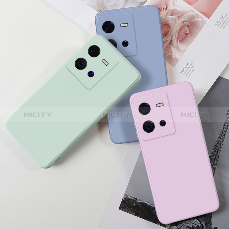 Funda Silicona Ultrafina Goma 360 Grados Carcasa YK1 para Vivo V25e