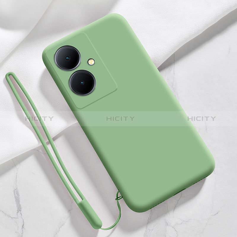 Funda Silicona Ultrafina Goma 360 Grados Carcasa YK1 para Vivo V29 Lite 5G Verde