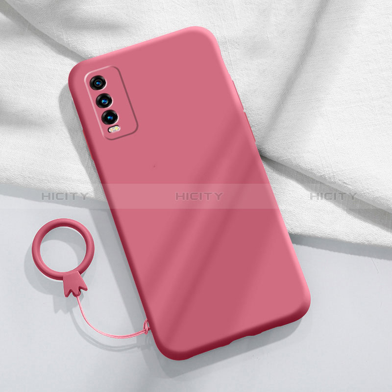 Funda Silicona Ultrafina Goma 360 Grados Carcasa YK1 para Vivo Y11s