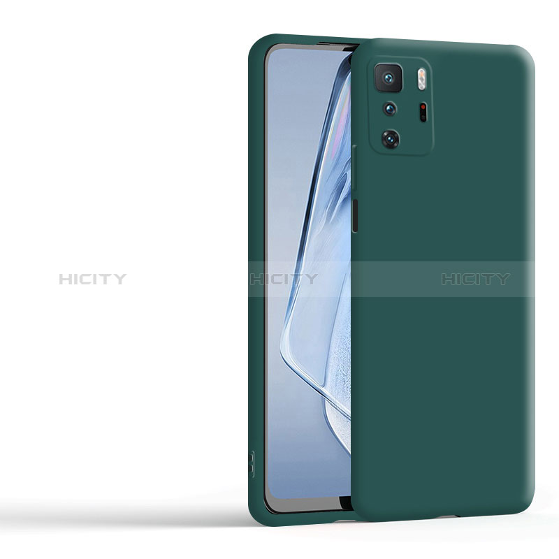 Funda Silicona Ultrafina Goma 360 Grados Carcasa YK1 para Xiaomi Poco X3 GT 5G Verde