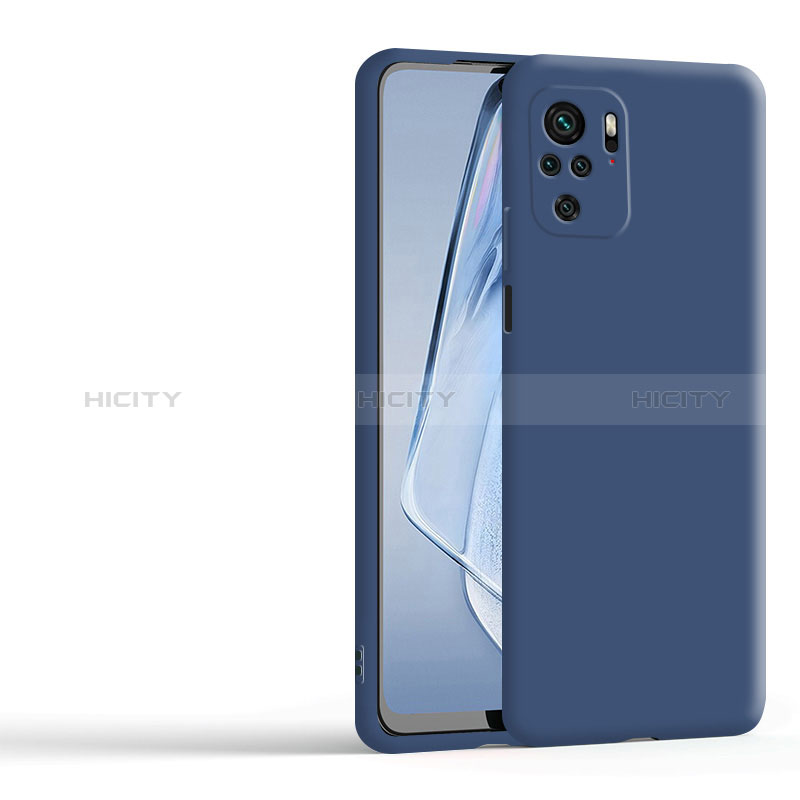 Funda Silicona Ultrafina Goma 360 Grados Carcasa YK1 para Xiaomi Redmi Note 11 SE India 4G Azul