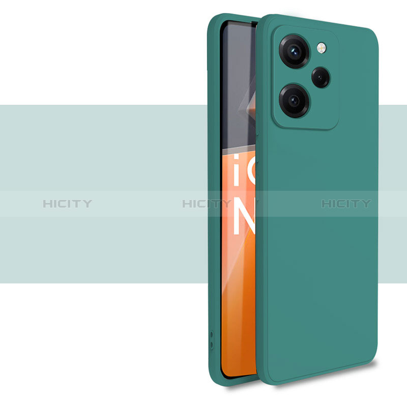 Funda Silicona Ultrafina Goma 360 Grados Carcasa YK1 para Xiaomi Redmi Note 12 Pro Speed 5G Verde