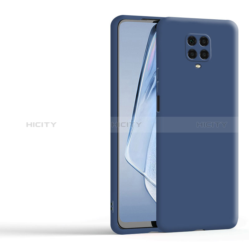 Funda Silicona Ultrafina Goma 360 Grados Carcasa YK1 para Xiaomi Redmi Note 9S Azul