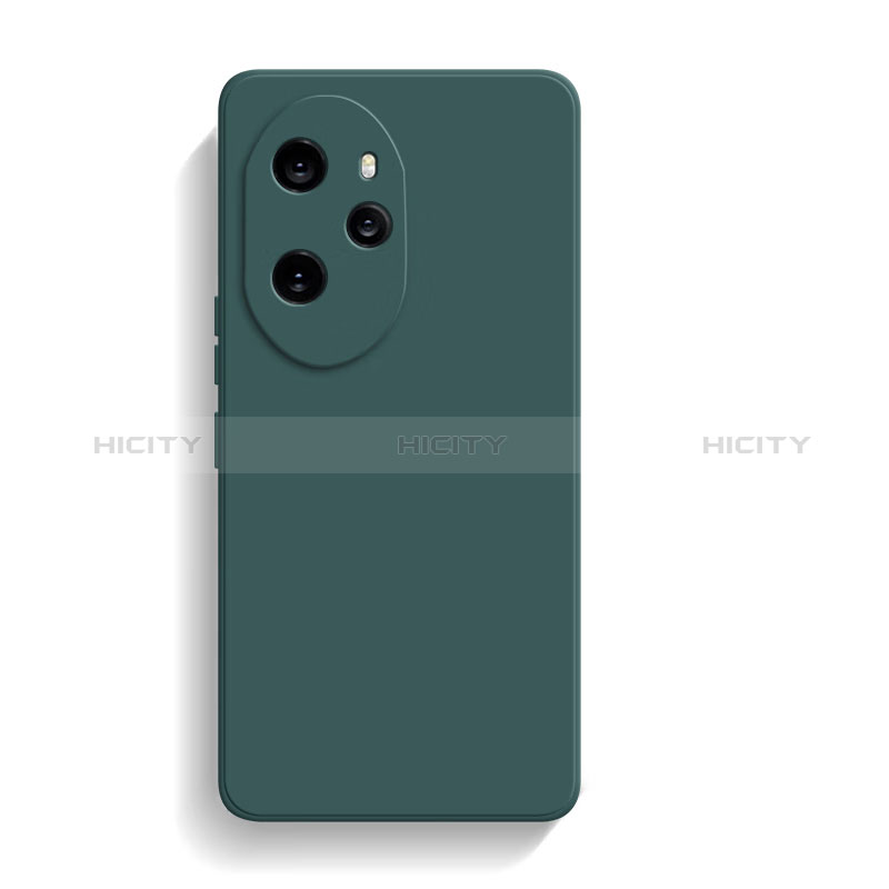 Funda Silicona Ultrafina Goma 360 Grados Carcasa YK2 para Huawei Honor 100 Pro 5G Verde