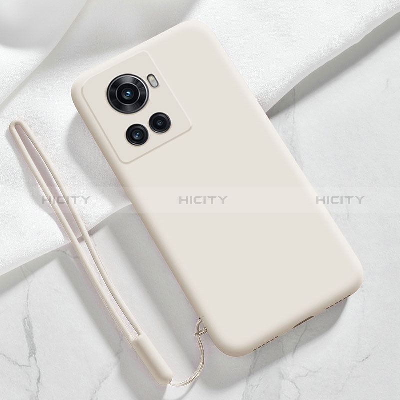 Funda Silicona Ultrafina Goma 360 Grados Carcasa YK2 para OnePlus 10R 5G Blanco