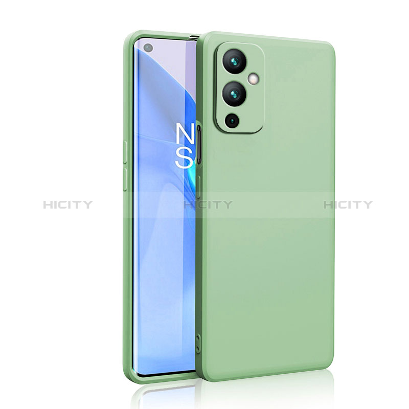 Funda Silicona Ultrafina Goma 360 Grados Carcasa YK2 para OnePlus 9 5G Verde