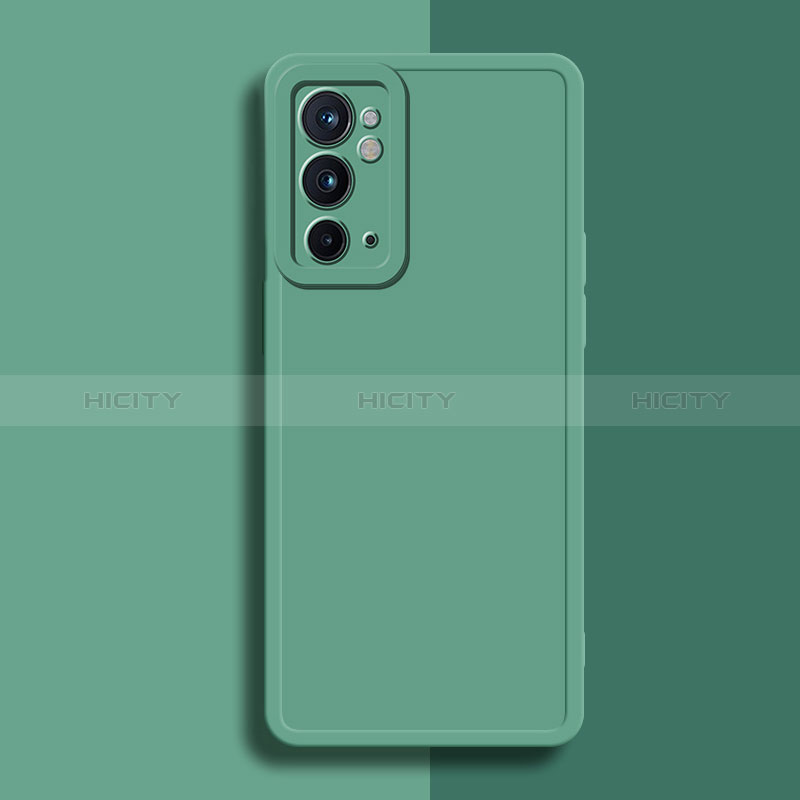 Funda Silicona Ultrafina Goma 360 Grados Carcasa YK2 para OnePlus 9RT 5G Verde