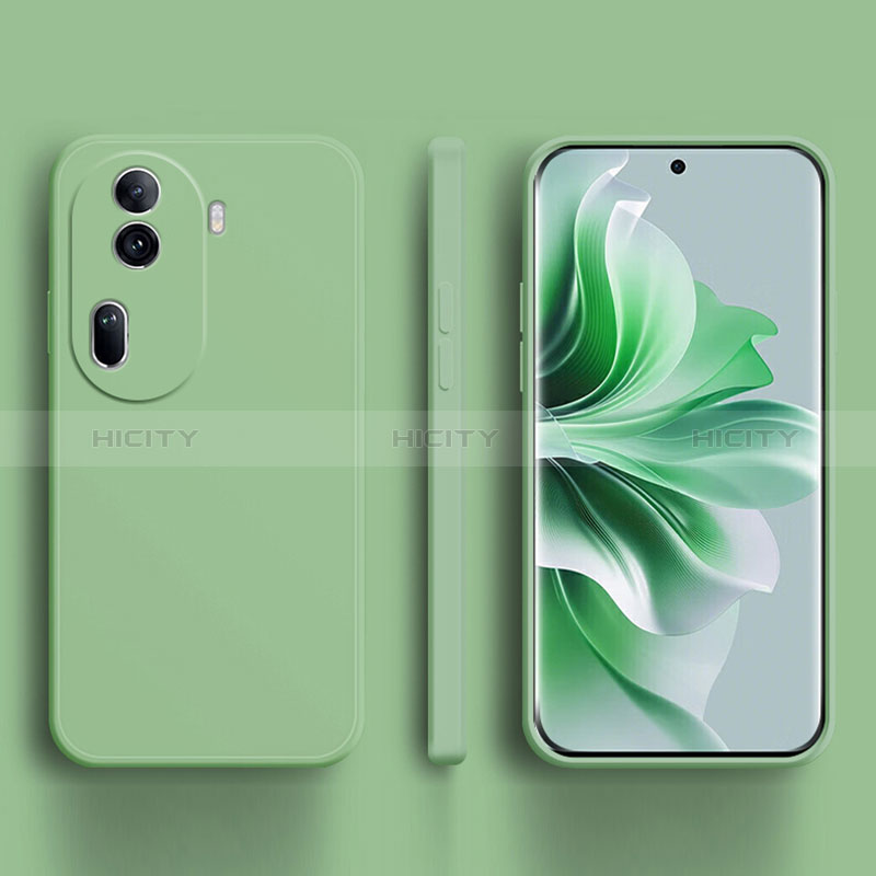 Funda Silicona Ultrafina Goma 360 Grados Carcasa YK2 para Oppo Reno11 Pro 5G Menta Verde