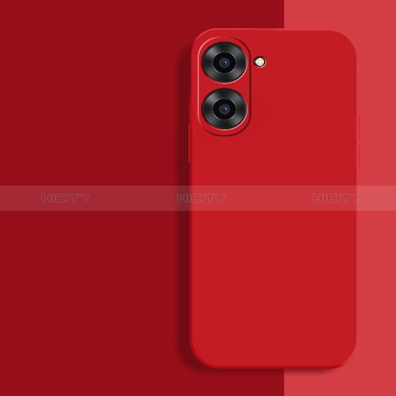 Funda Silicona Ultrafina Goma 360 Grados Carcasa YK2 para Realme 10S 5G Rojo