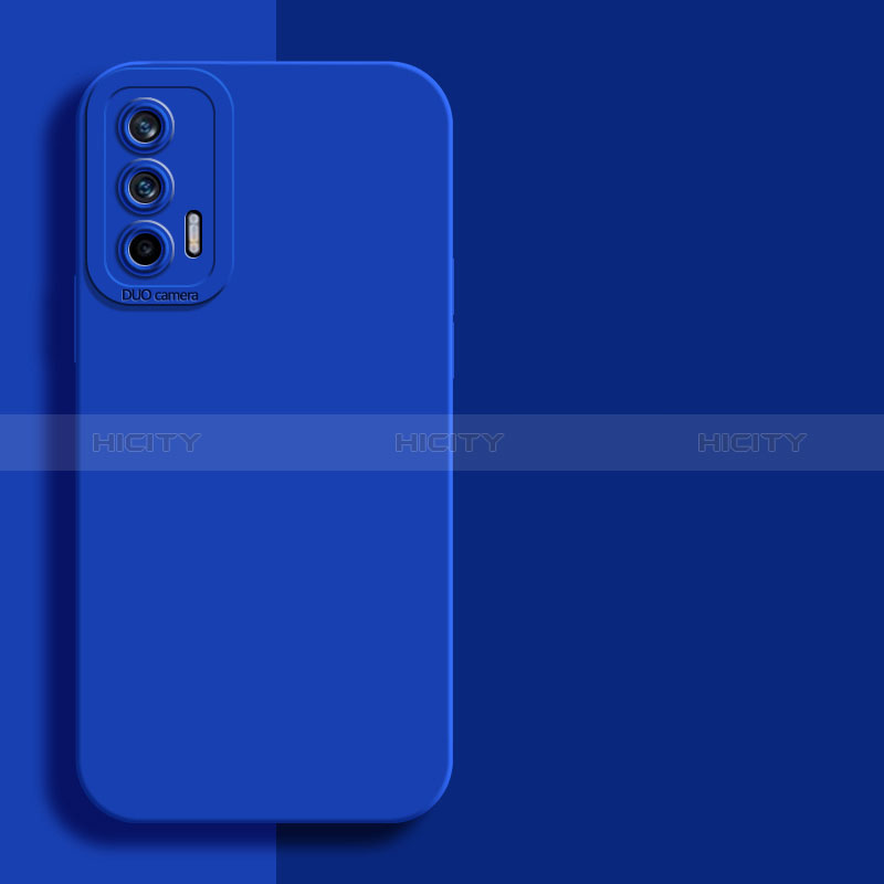 Funda Silicona Ultrafina Goma 360 Grados Carcasa YK2 para Realme GT Neo 2T 5G Azul