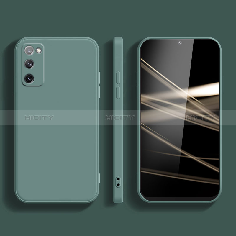 Funda Silicona Ultrafina Goma 360 Grados Carcasa YK2 para Samsung Galaxy S20 Verde Noche