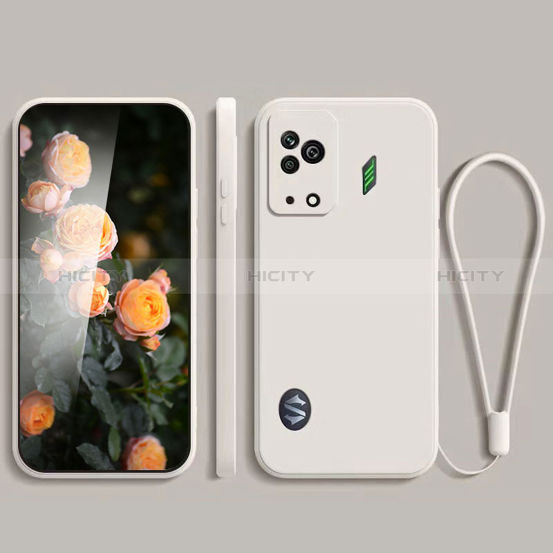 Funda Silicona Ultrafina Goma 360 Grados Carcasa YK2 para Xiaomi Black Shark 5 5G Blanco