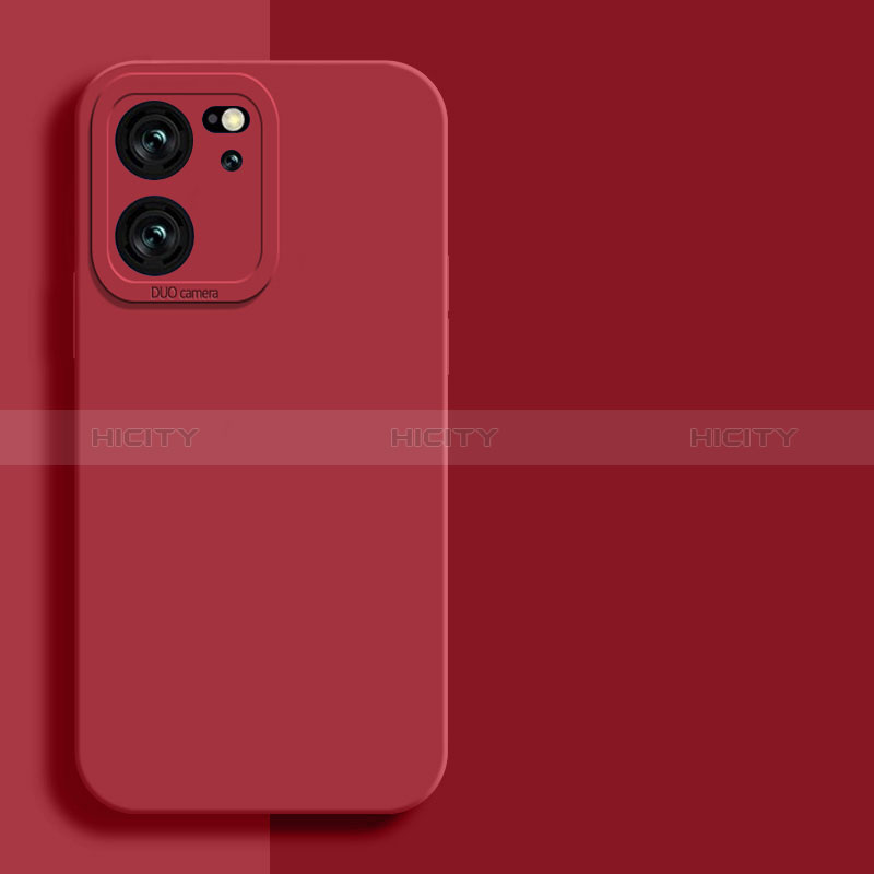 Funda Silicona Ultrafina Goma 360 Grados Carcasa YK2 para Xiaomi Mi 13T 5G Rosa Roja