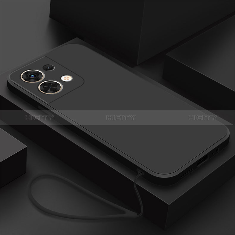 Funda Silicona Ultrafina Goma 360 Grados Carcasa YK2 para Xiaomi Redmi Note 13 5G Negro