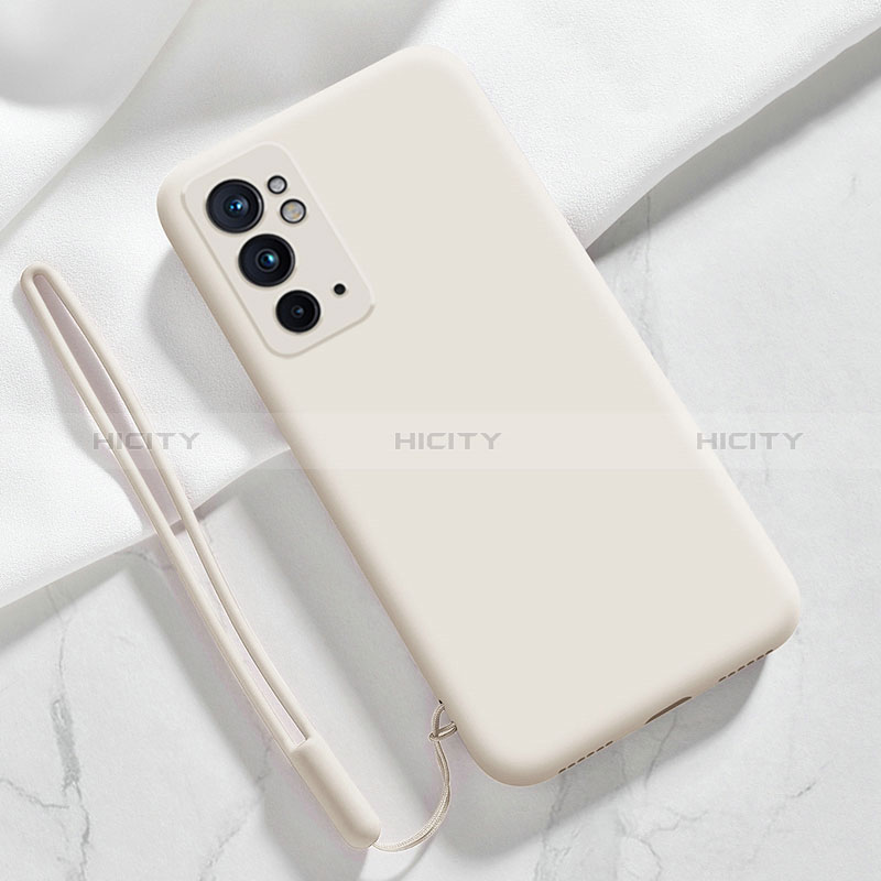 Funda Silicona Ultrafina Goma 360 Grados Carcasa YK3 para OnePlus 9RT 5G Blanco