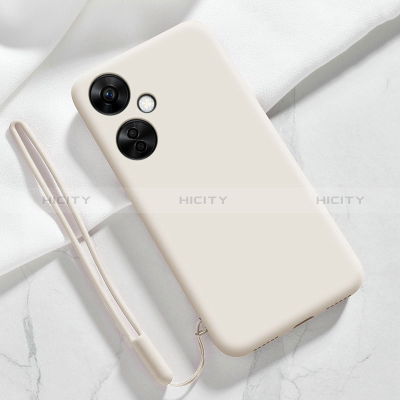 Funda Silicona Ultrafina Goma 360 Grados Carcasa YK3 para OnePlus Nord CE 3 Lite 5G Blanco