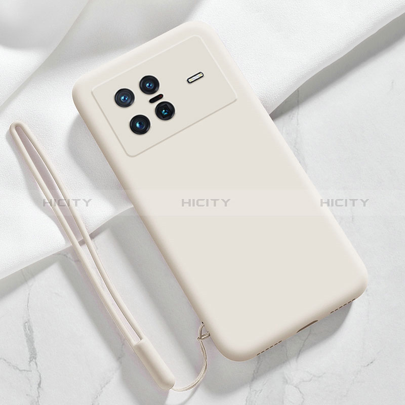 Funda Silicona Ultrafina Goma 360 Grados Carcasa YK3 para Vivo X Note Blanco