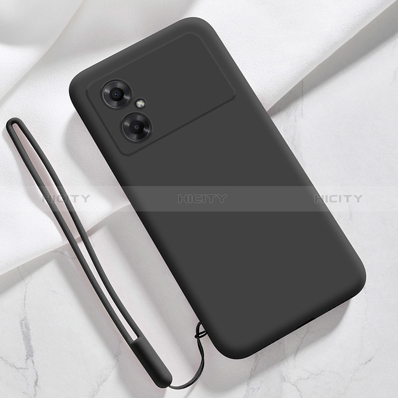 Funda Silicona Ultrafina Goma 360 Grados Carcasa YK3 para Xiaomi Poco M4 5G Negro