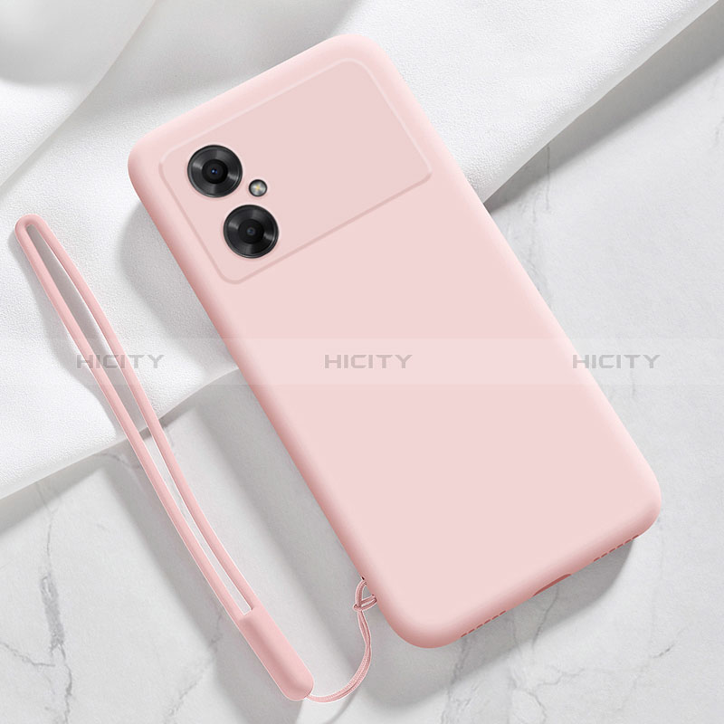 Funda Silicona Ultrafina Goma 360 Grados Carcasa YK3 para Xiaomi Poco M4 5G Rosa