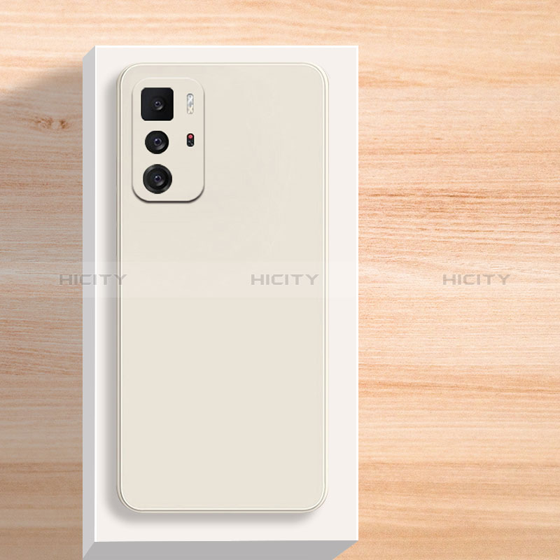 Funda Silicona Ultrafina Goma 360 Grados Carcasa YK3 para Xiaomi Poco X3 GT 5G Blanco