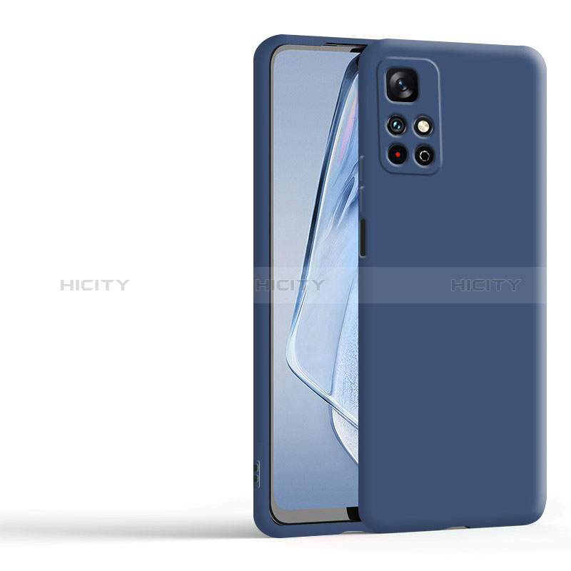 Funda Silicona Ultrafina Goma 360 Grados Carcasa YK3 para Xiaomi Redmi Note 11S 4G Azul