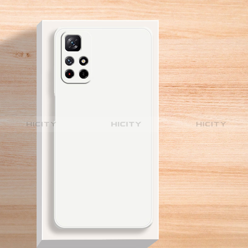 Funda Silicona Ultrafina Goma 360 Grados Carcasa YK3 para Xiaomi Redmi Note 11T 5G Blanco