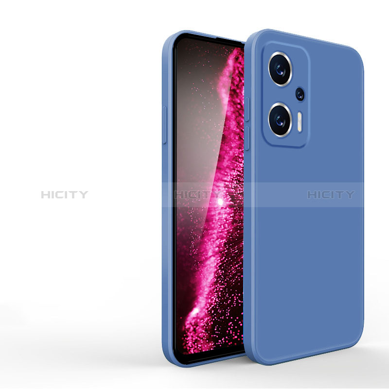 Funda Silicona Ultrafina Goma 360 Grados Carcasa YK3 para Xiaomi Redmi Note 11T Pro 5G Azul