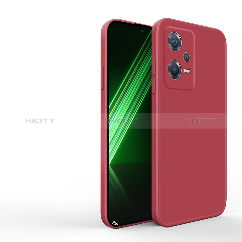 Funda Silicona Ultrafina Goma 360 Grados Carcasa YK3 para Xiaomi Redmi Note 12 Explorer Rojo