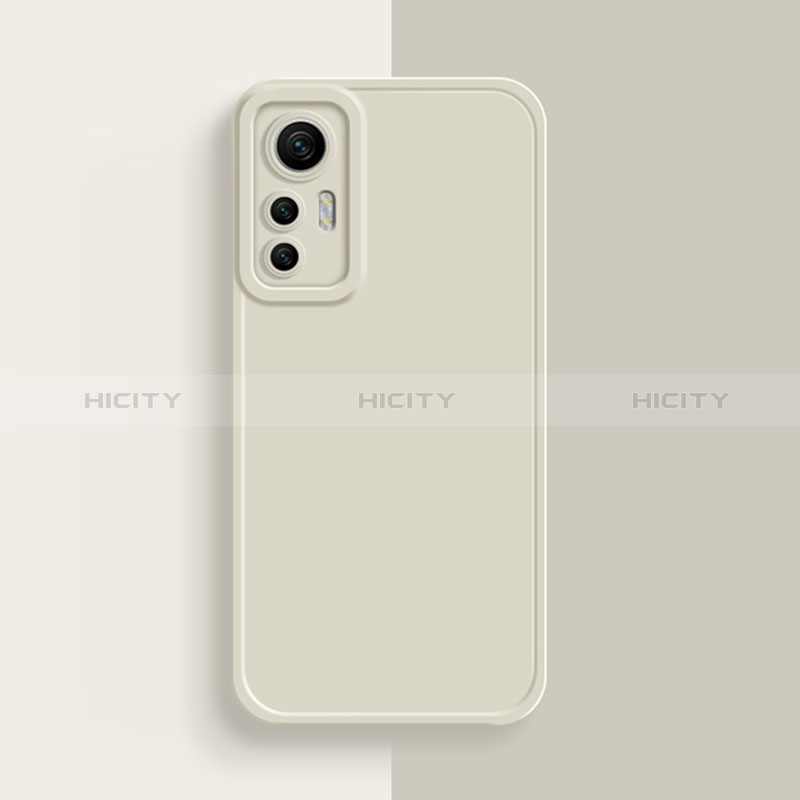 Funda Silicona Ultrafina Goma 360 Grados Carcasa YK3 para Xiaomi Redmi Note 12S Blanco